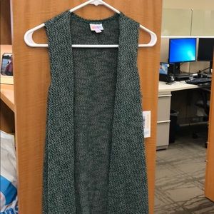Green/white S Lularoe Joy NWT
